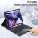 Bluetooth Keyboard Leather Case m Touchpad & Smart Sleep Function f. iPad Pro 11 inch 2021 / 2020 & Air 5 / 4 10.9 (keine deutsche Tastatur)