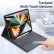Bluetooth Keyboard Leather Case m Touchpad & Smart Sleep Function f. iPad Pro 12.9 2021/ 2020 / 2019 Black (keine deutsche Tastatur)