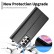 Carbon Fiber Horizontal Flip Leather Phone Case f. Galaxy A23 5G (Vertical Black)