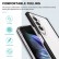 Clear Acrylic+PC+TPU Shockproof Phone Case f. Galaxy Z Fold 4 (Black)