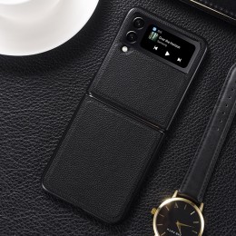 ECHTLEDER Shockproof Phone Case f. Galaxy Z Flip 4/ Flip 5G (Black)