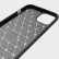 Brushed Texture Carbon Fiber TPU Phone Case f. iPhone 14 (black)