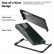 Oil-sprayed Bare Metal Feel Ultra-thin Folding Phone Case f. Galaxy Z Fold 4 (Black)