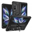 Shockproof TPU + PC Phone Case f. Galaxy Z Fold 4 (Black)