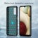 Brushed Texture Carbon Fiber TPU Phone Case f. Galaxy A13 4G (Black), (nicht f. 5G)