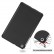 Custer Pattern Pure Color Horizontal Flip Leather Case with Three-folding Holder f. Galaxy Tab A 8.4 (2020) Black