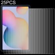 25 PCS 9H 0.3mm Explosion-proof Tempered Glass Film f. Galaxy Tab S6 Lite (P610 / P615)