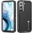 3 in 1 Rugged Holder Phone Case f. Galaxy S23 5G (Black)1