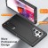 3 in 1 Rugged Holder Phone Case f. Galaxy S23 Ultra 5G (Black)