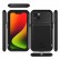 Metal Shockproof Waterproof Dustproof Phone Case f. iPhone 14 Plus (Black)