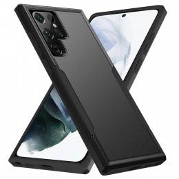 Pioneer Armor PC + TPU Phone Case f. Galaxy S23 Ultra (Black)