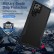 Pioneer Armor PC + TPU Phone Case f. Galaxy S23 Ultra (Black)