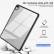 Acrylic TPU Transparent Tablet Protective Case f. iPad 10.9 2022 10th (Black)