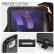 3-Fold Amor Shockproof Smart Tablet Case f. iPad Pro 11 (2022/2021 / 2020/2018) / Air 2020 10.9 / Air 2022 10.91