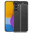 Litchi Texture TPU Shockproof Case f. Galaxy A54 5G (Black)1