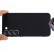 Pure Color Liquid Silicone Shockproof Full Coverage Phone Case f. Galaxy S23 5G (Black)