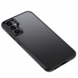 Armor Clear TPU Hard PC Phone Case f. Galaxy A34 5G (Matte Black)1