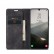 Multifunctional Horizontal Flip Leather Phone Case f. Galaxy A34 5G (Black)