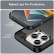 Brushed Texture Carbon Fiber TPU Case f. iPhone 15 Pro (Black)