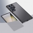 Armor Clear TPU Hybrid PC Phone Case f. Galaxy S24 Ultra (Matte Black)