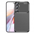 Carbon Fiber Texture Shockproof TPU Case f. Galaxy A55 5G (Black)