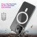 MagSafe Clear Acrylic PC+TPU Case f. iPhone 15 Pro (Transparent)