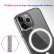 MagSafe Clear Acrylic PC+TPU Case f. iPhone 15 Pro (Transparent)