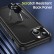 Hybrid PC Soft TPU Phone Case f. iPhone 15 (Black)