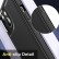 Hybrid PC Soft TPU Phone Case f. iPhone 15 Plus (Black)