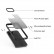 Frosted Back Shockproof Phone Case f. iPhone 15 (Black)