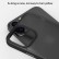 Frosted Back Shockproof Phone Case f. iPhone 15 Plus (Black)