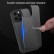 Frosted Back Shockproof Phone Case f. iPhone 15 Plus (Black)