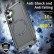 Skin Feel TPU+PC MagSafe Magnetic Phone Case f. Galaxy S24 5G (Transparent Black)