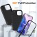 Life Waterproof Rugged Phone Case f. iPhone 15 Pro (Black)