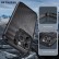 Carbon Fiber PC+TPU Protective Phone Case f. iPhone 15 Pro (Black)