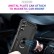 Shockproof TPU+PC Phone Case m. Holder f. Galaxy A25 5G (Black)