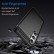 Brushed Texture Carbon Fiber TPU Phone Case f. Galaxy S24 (Black)