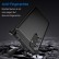Brushed Texture Carbon Fiber TPU Phone Case f. Galaxy A55 5G (Black)