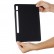 Pure Color Liquid Silicone Shockproof Tablet Case f. Galaxy Tab S9 FE (Black