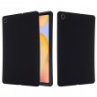 Pure Color Liquid Silicone Shockproof Tablet Case f. Tab S6 lite (Black)