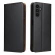ECHTLEDER Texture Leather Phone Case f. Galaxy A55 5G (Black)