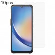 10 PCS Anti Glare 0.26mm 9H 2.5D Tempered Glass Film f. Galaxy Xcover 7, entspiegelt