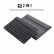 Ultra-thin Detachable Bluetooth Keyboard Leather Case m. Stand & Sleep Function & Backlight f. Tab A7 (2020) 10.4 (Black)