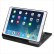 360-degree Rotating Seven-color Backlit Bluetooth Keyboard Leather Case f. iPad 10.2 +iPad Pro 10.5 (Black) QWERTY TASTATUR
