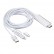 3 in 1 Micro USB & 8 Pin & Type-C to HDMI HD 1080P HDTV Adapter Cable für iPad, iPhone, Samsung, Huawei und other smartphones &
