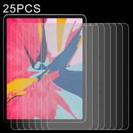 25 PCS 0.26mm 9H Surface Hardness 2.5D Explosion-proof Tempered Glass Film f. iPad Pro 11 (2022/2021/2018)