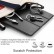 ESR Color Series Slim Fit Leather Case m. Three-folding & Sleep / Wake-up Function für iPad Air (2019) Black