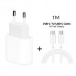 Original APPLE 20W USB-C Power Adapter inkl. USB-C Charger Cable 1m