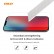 0.26mm 9H 2.5D Curved Edge Explosion-proof Tempered Glass Film f. iPhone 12 Pro Max antifingerprint