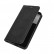 Retro-skin Business Magnetic Suction Leather Case m.Holder/ Card Slots/Wallet f. Galaxy S21 (Black)